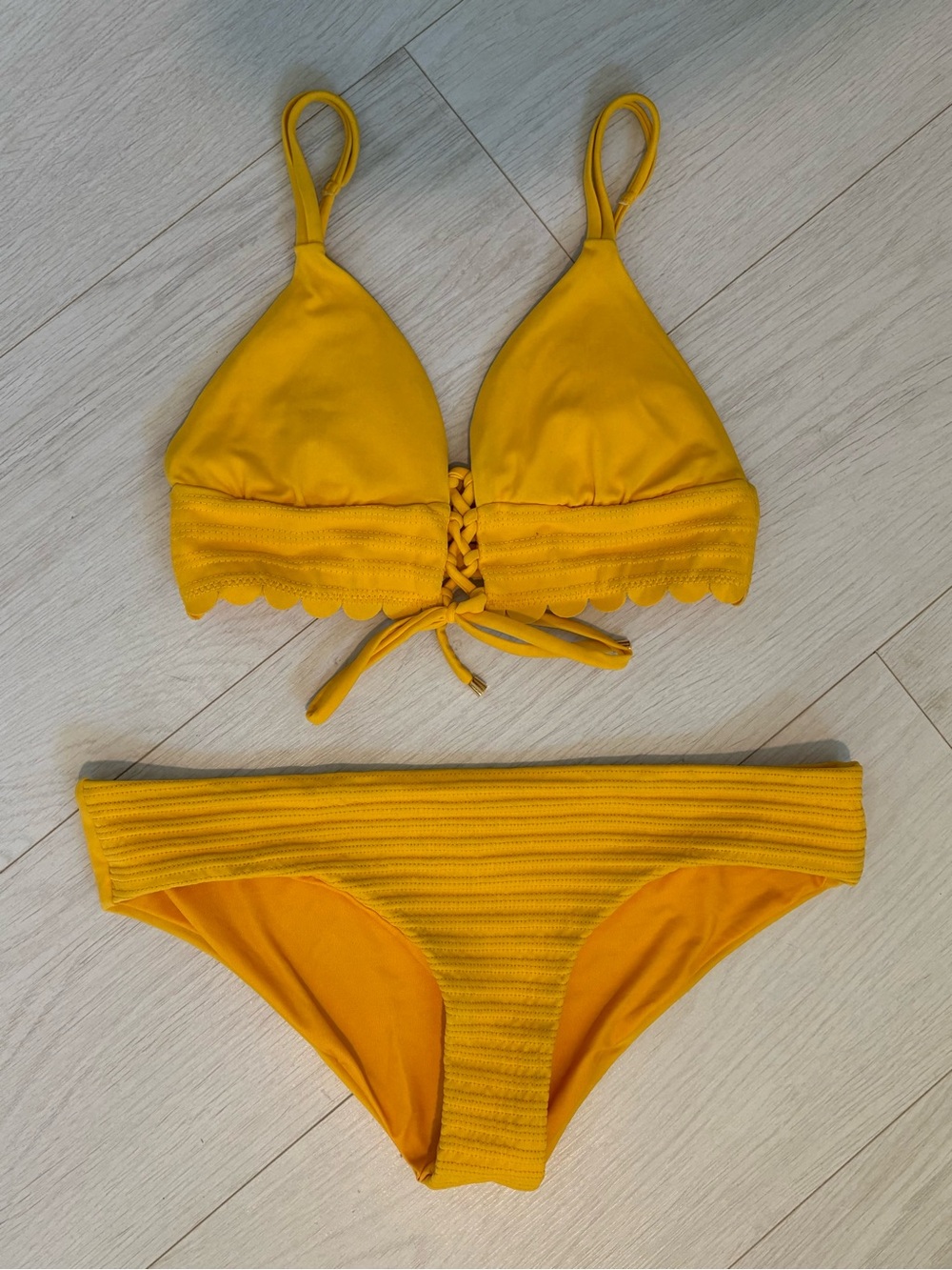 Agua Bendita Golden Yellow Bikini